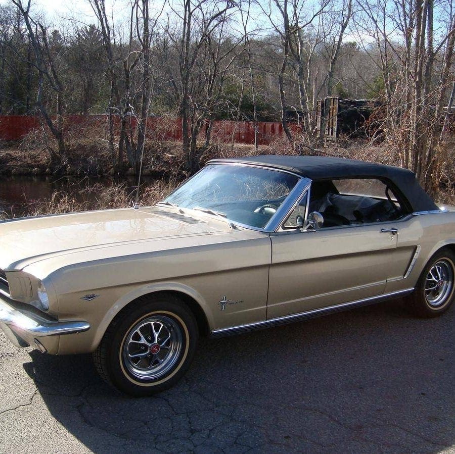 Chantilly Beige 1964 Ford Mustang