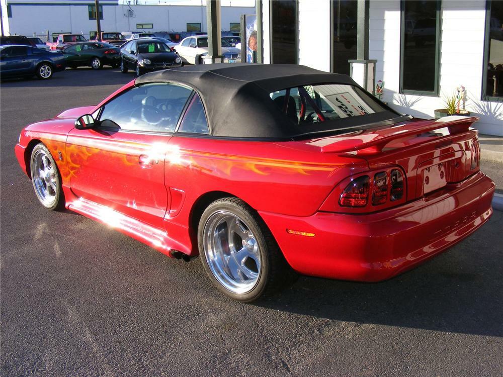 Laser Red 1997 Ford Mustang