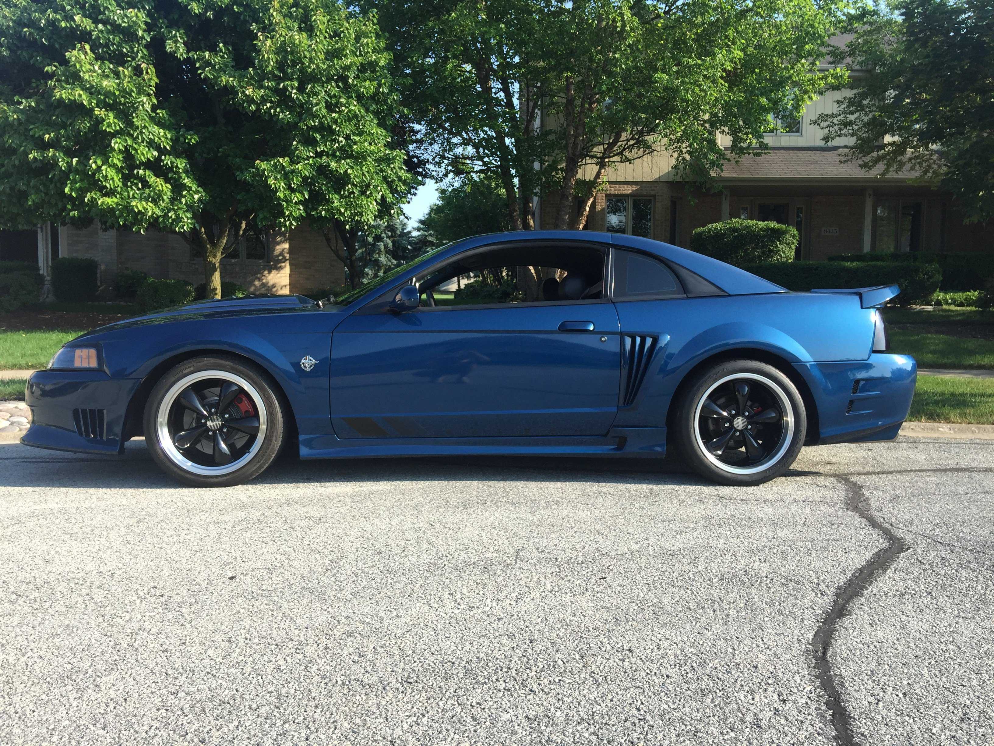 Atlantic Blue 1999 Ford Mustang