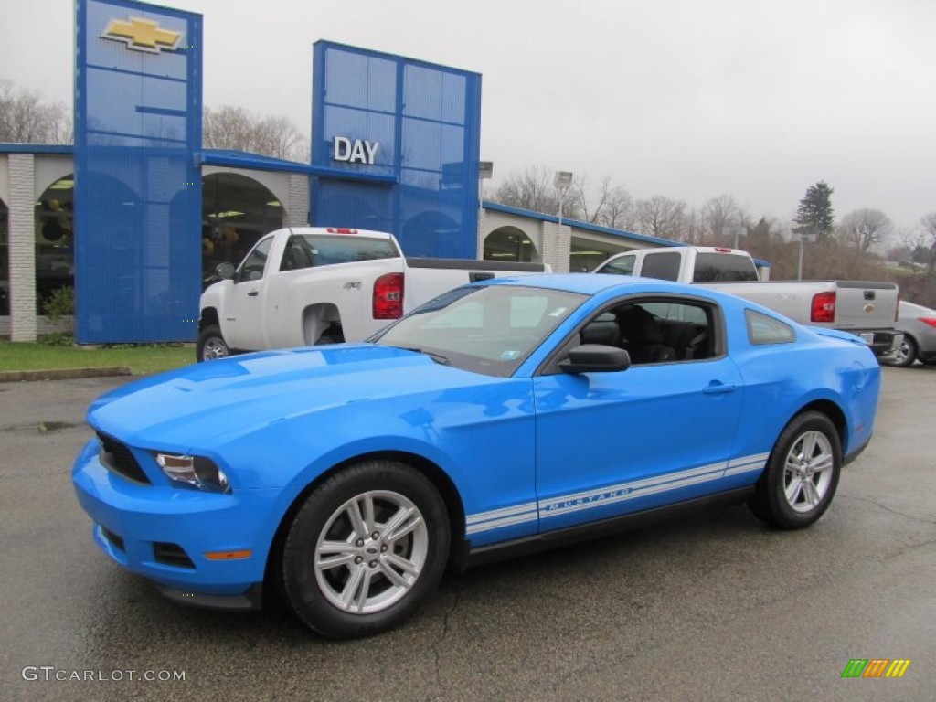 Grabber Blue 2012 Ford Mustang