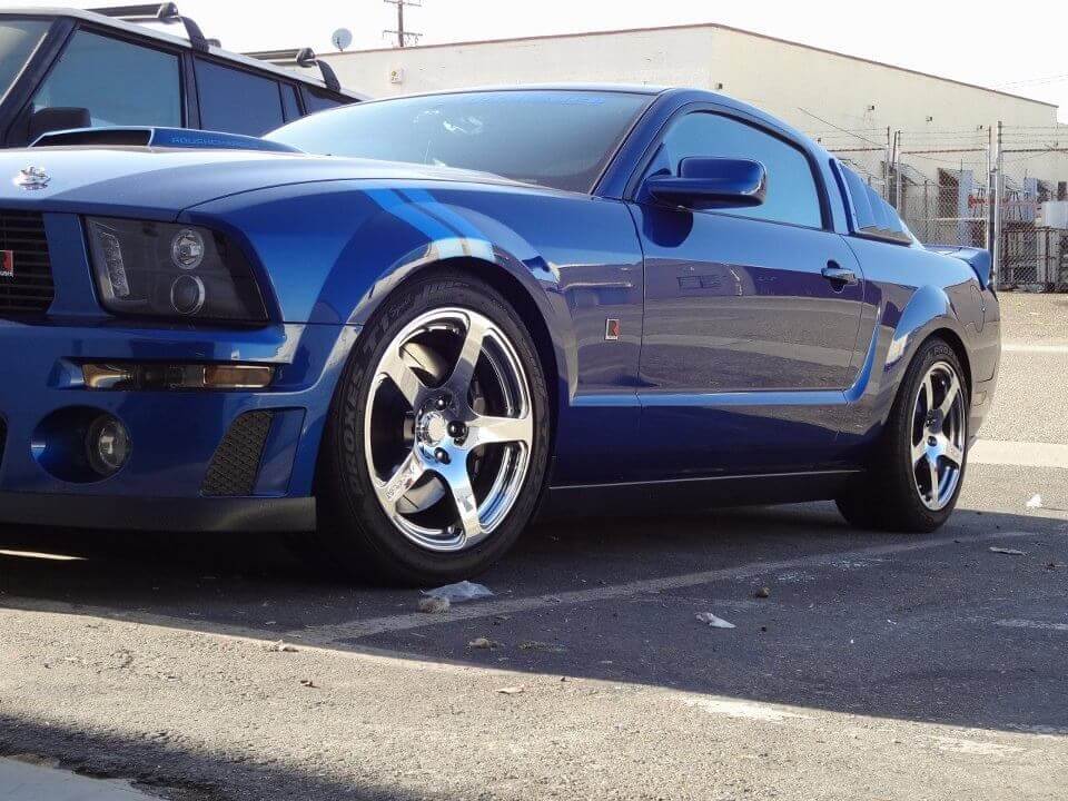 Windveil Blue 2008 Ford Mustang