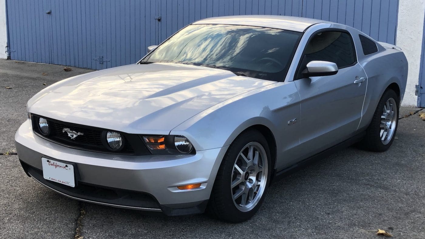 Ingot Silver 2012 Ford Mustang