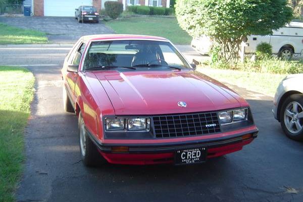 Bright Red 1979 Ford Mustang