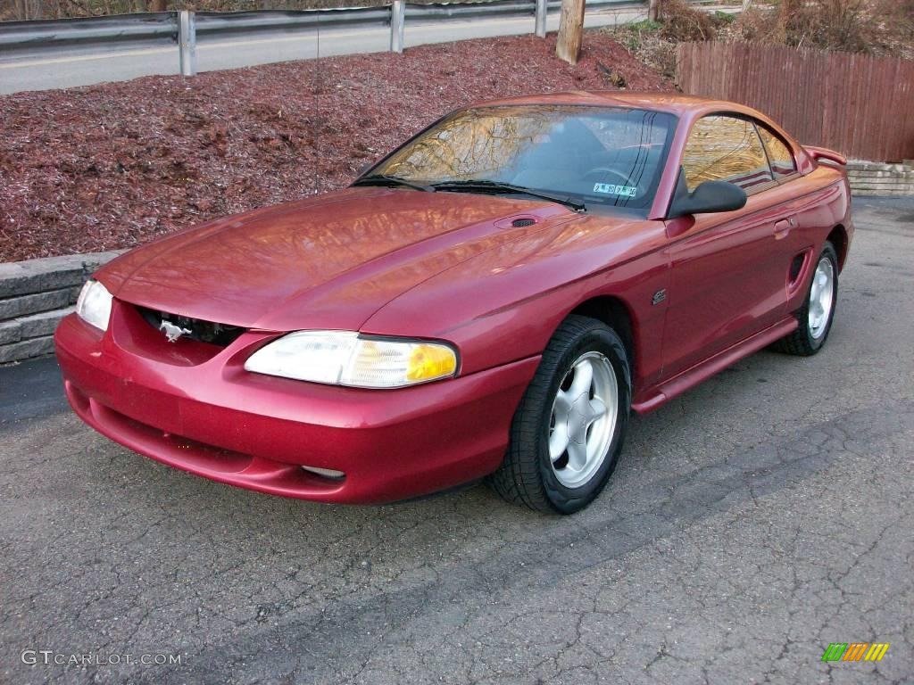 Laser Red 1994 Ford Mustang