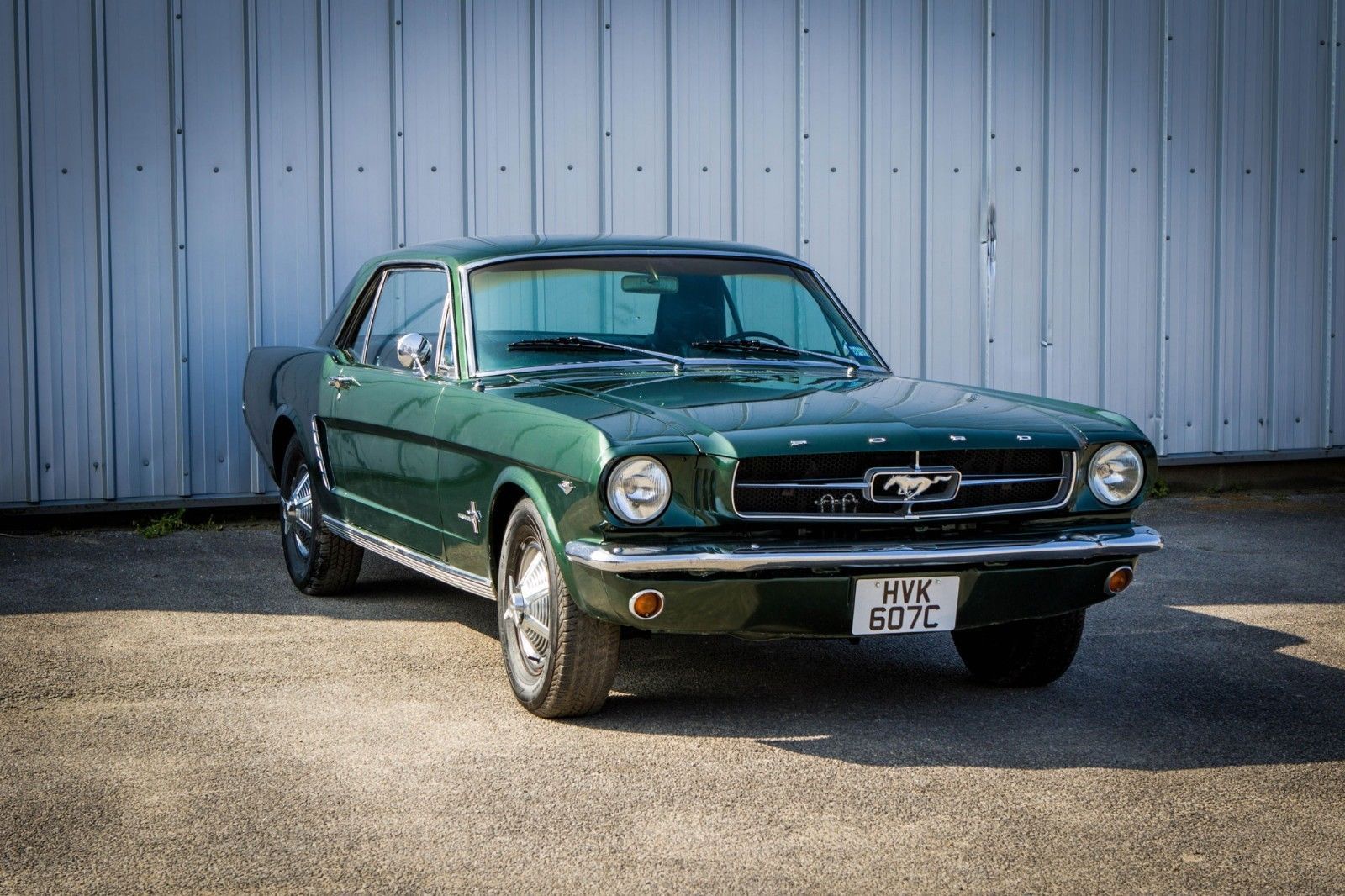 Ford mustang green