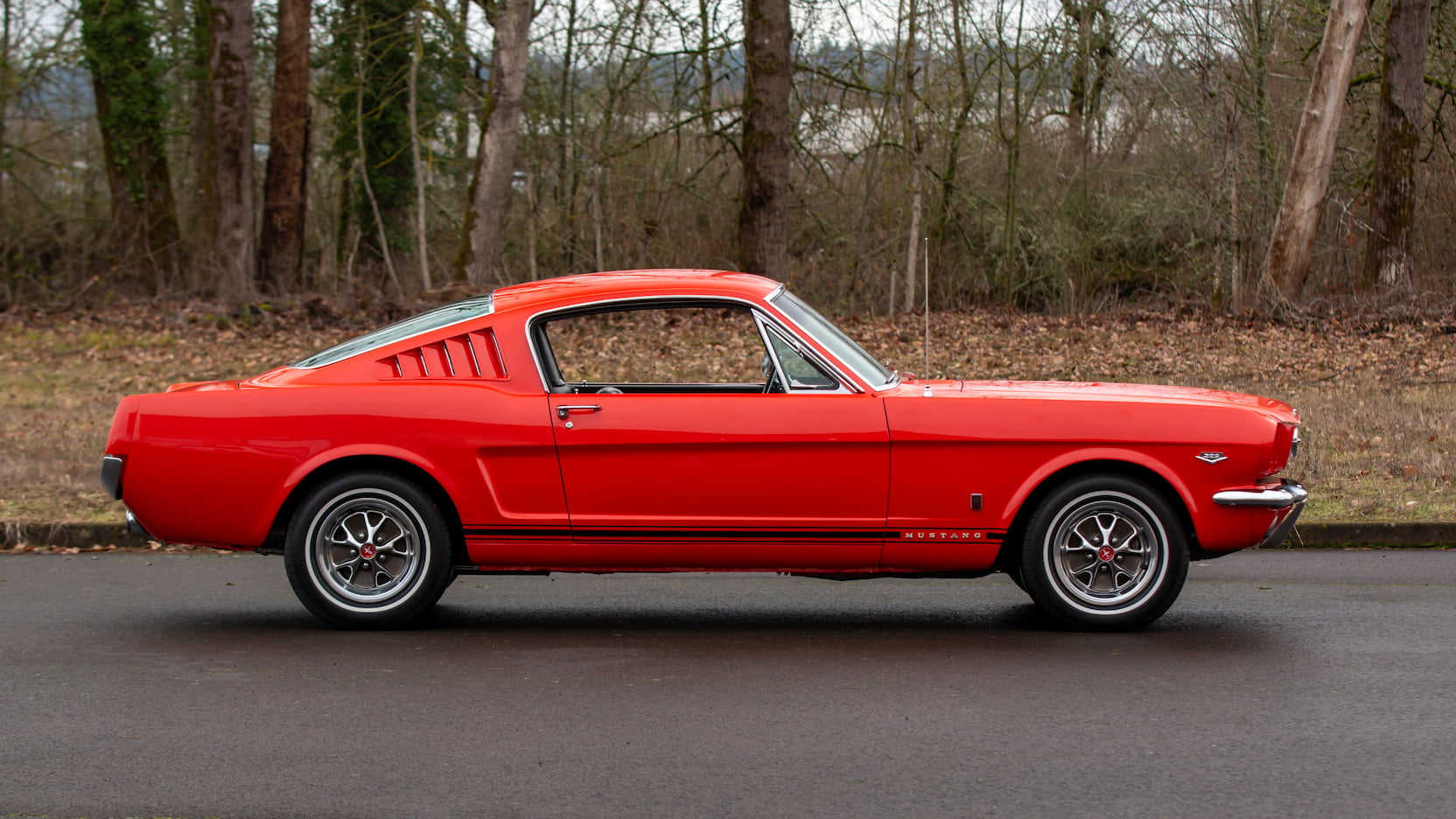 Signal Flare Red 1966 Ford Mustang