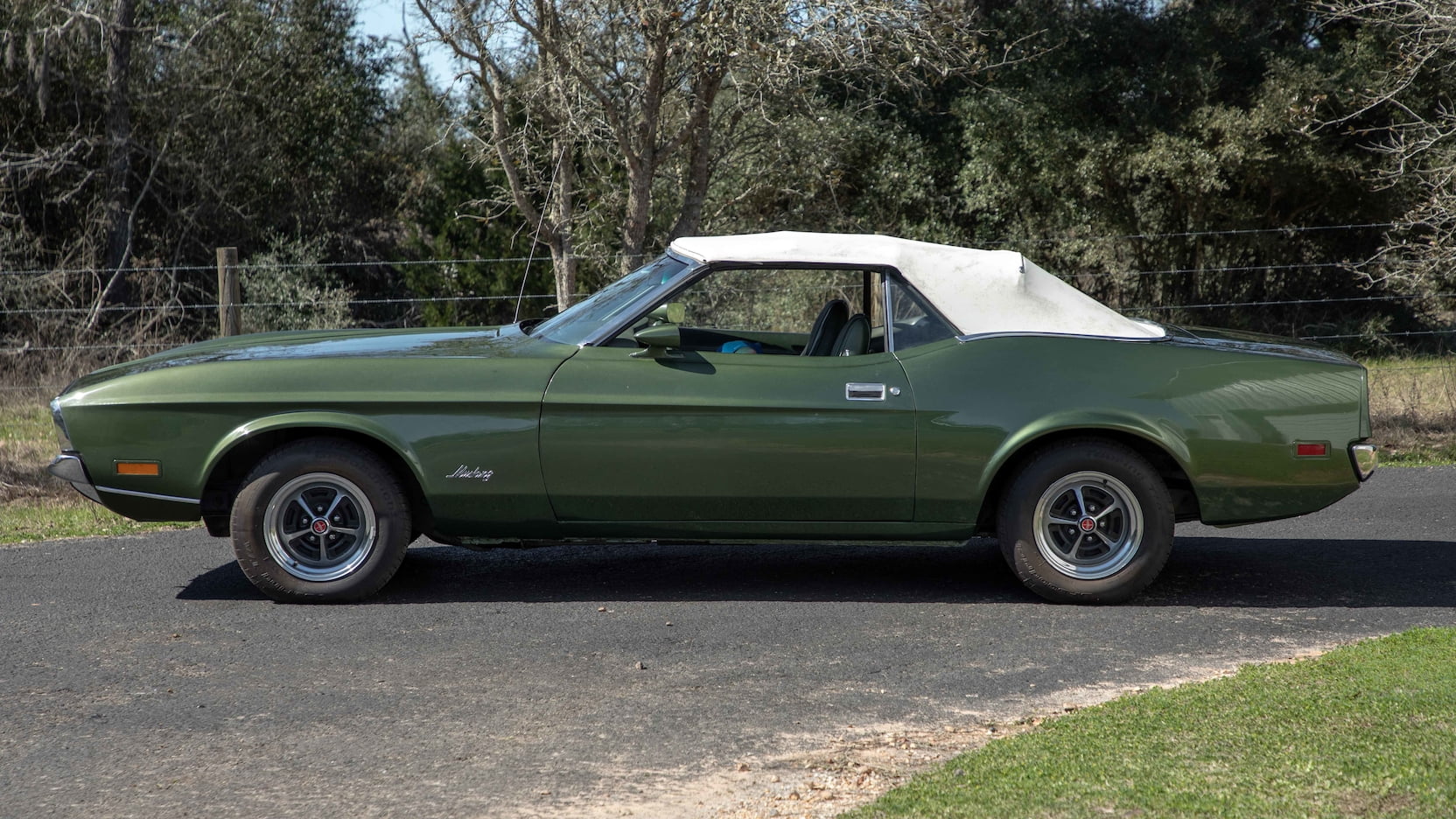 Ivy Glow 1972 Ford Mustang