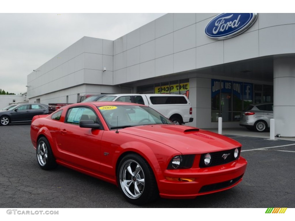 Torch Red 2007 Ford Mustang