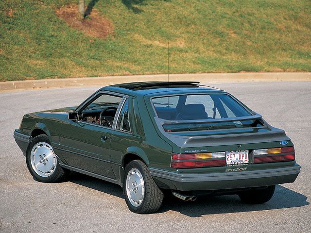 Dark Sage 1985 Ford Mustang