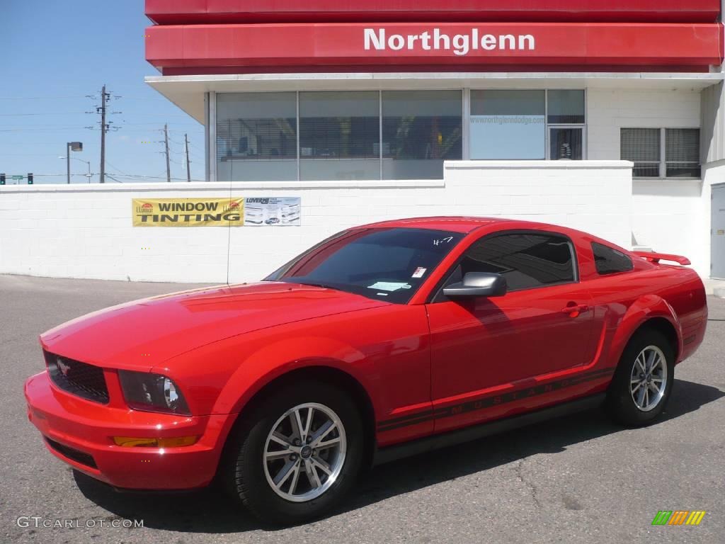 Torch Red 2005 Ford Mustang