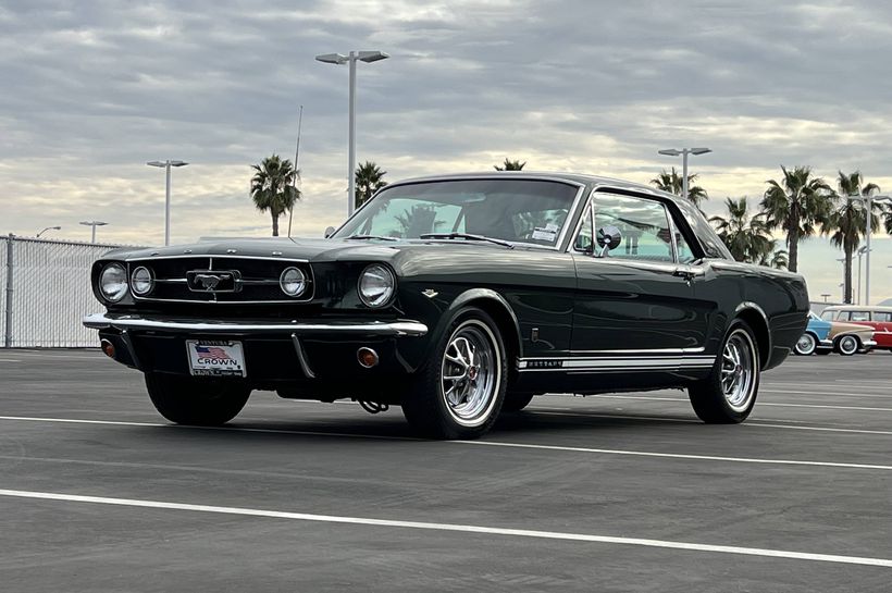 Raven Black 1965 Ford Mustang