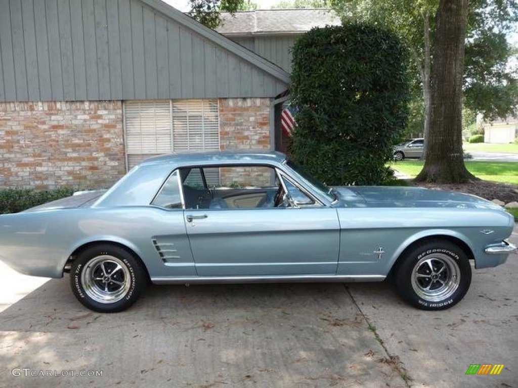 Arcadian Blue 1966 Ford Mustang