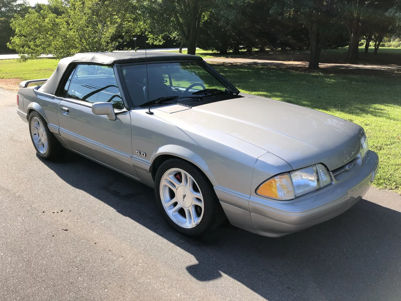 Titanium Frost 1992 Ford Mustang
