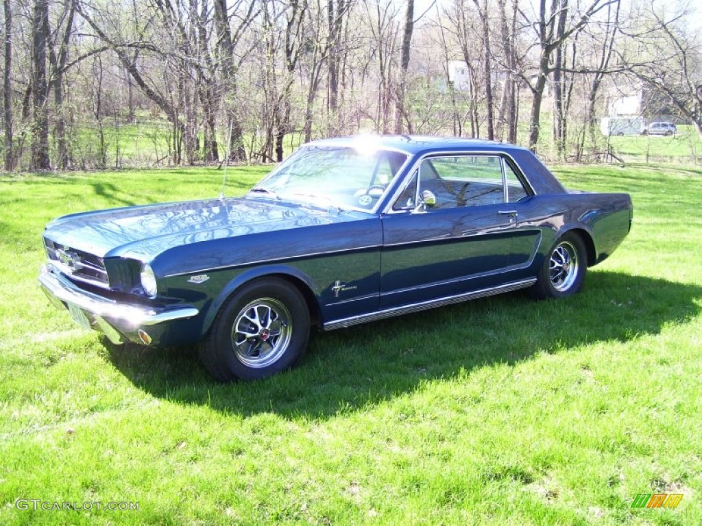 Guardsman Blue 1964 Ford Mustang