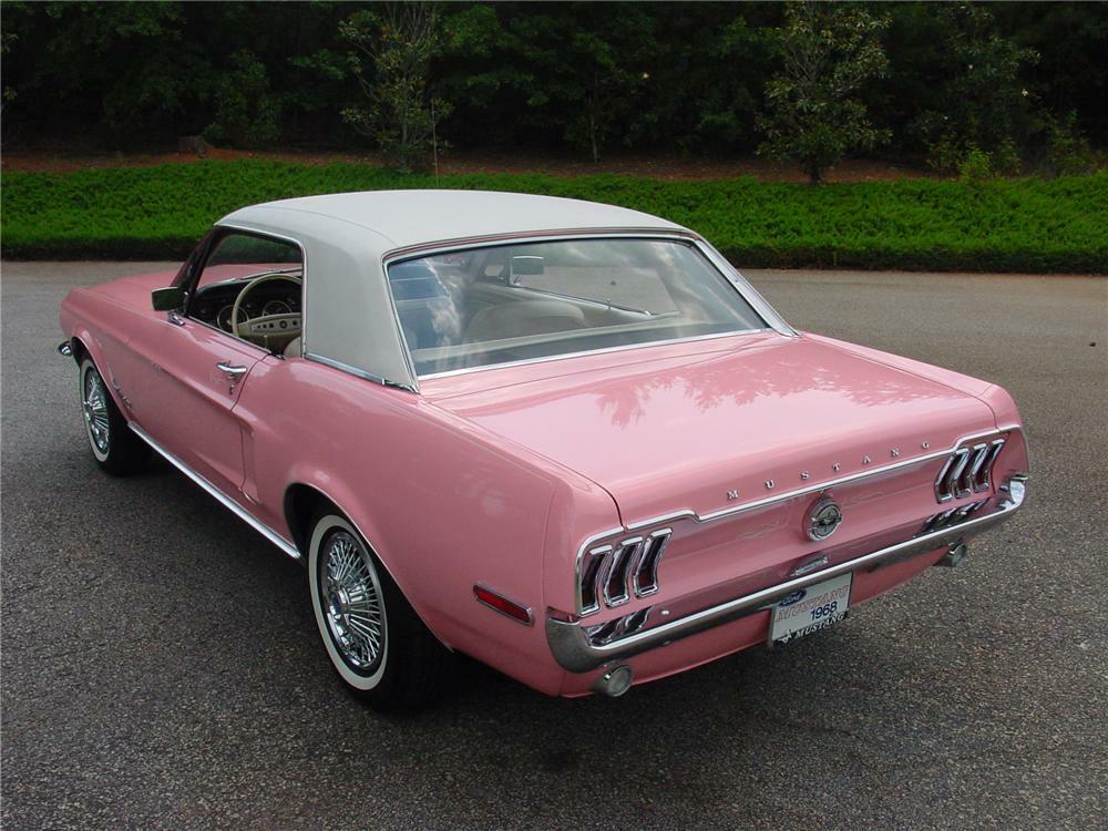 Caribbean Coral 1969 Ford Mustang