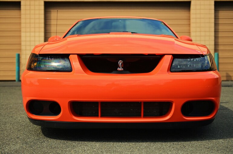 Competition Orange 2004 Ford Mustang