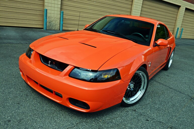 Competition Orange 2004 Ford Mustang
