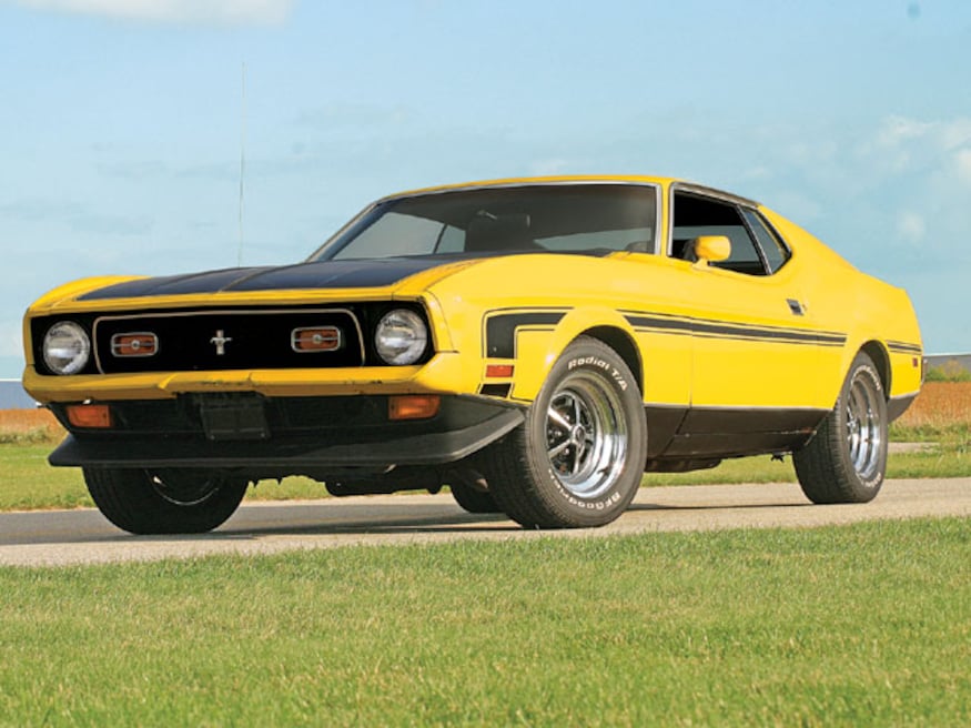 Light Gold 1971 Ford Mustang