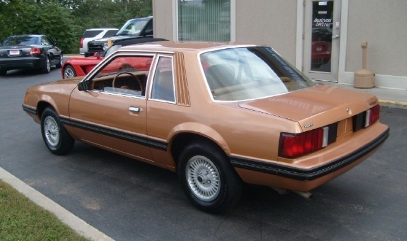 Dark Chamois 1980 Ford Mustang