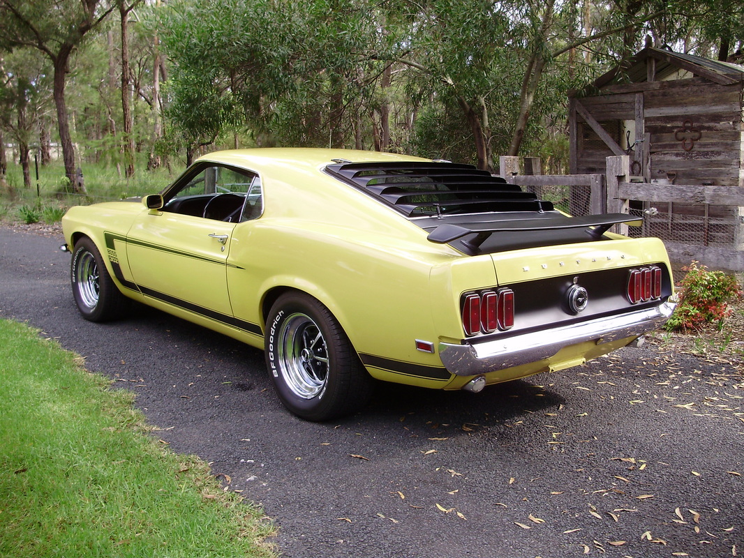 Special Yellow 1969 Ford Mustang