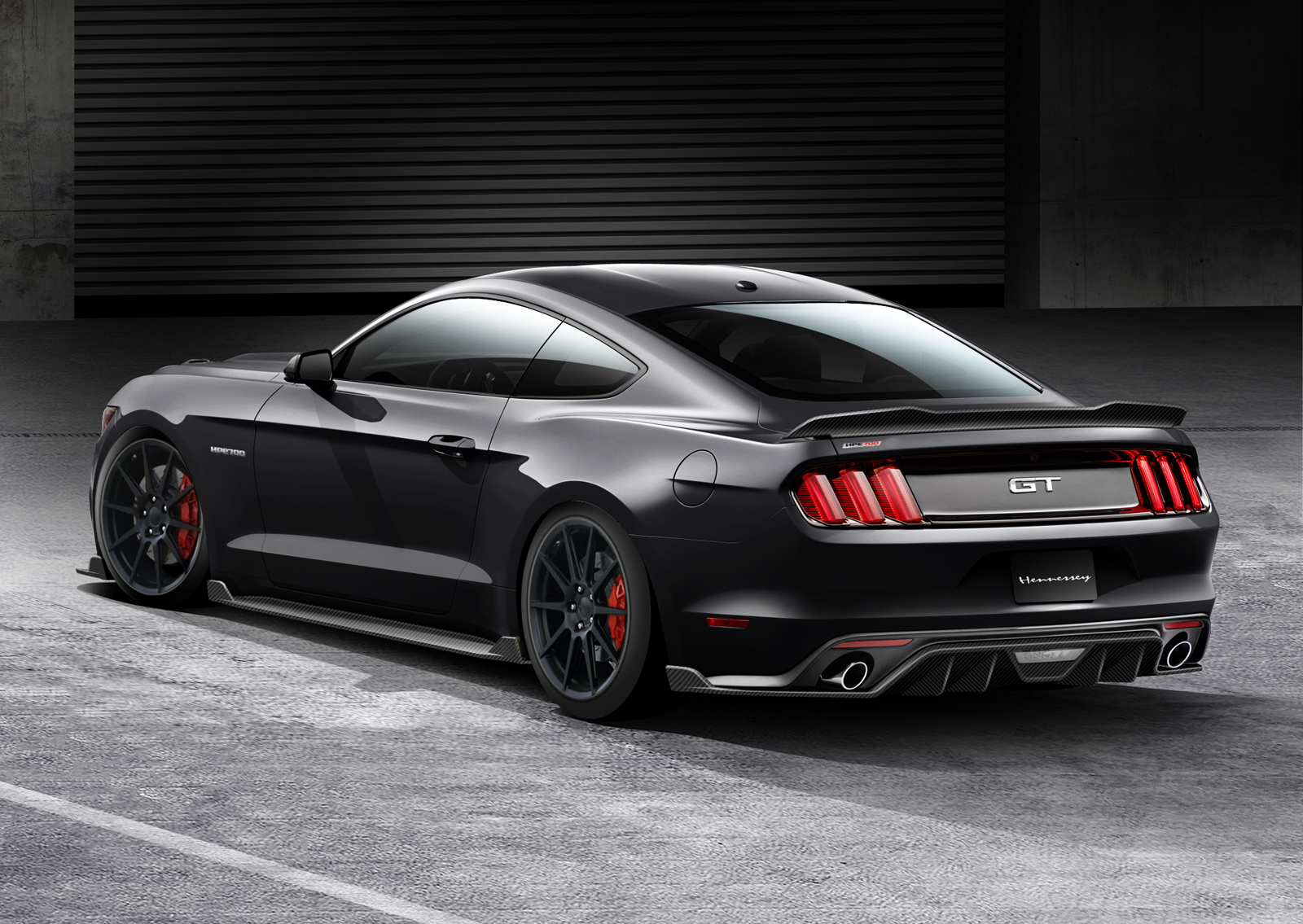 Black 2015 Ford Mustang