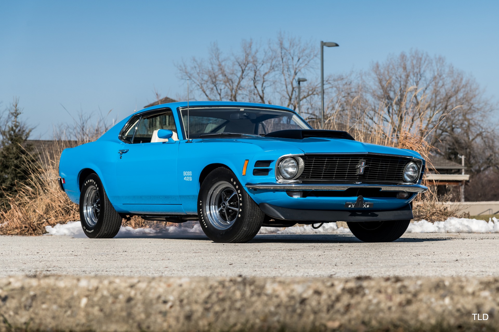 Grabber Blue 1970 Ford Mustang
