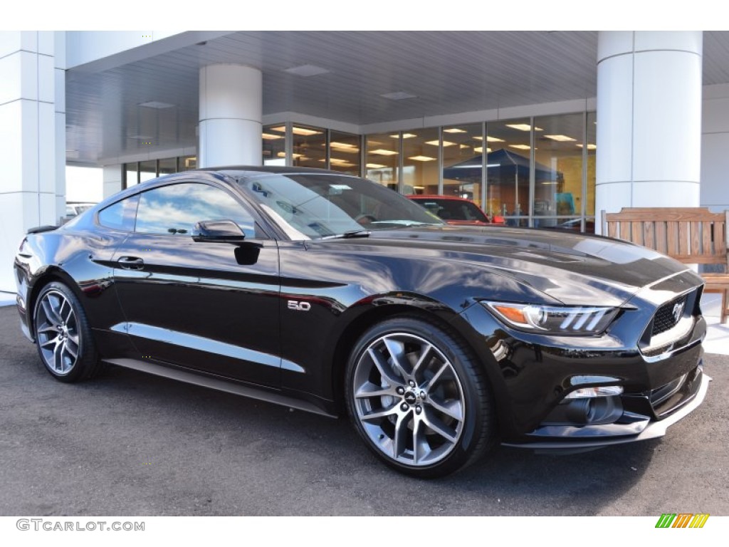 Black 2015 Ford Mustang