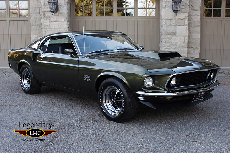 Black Jade 1969 Ford Mustang