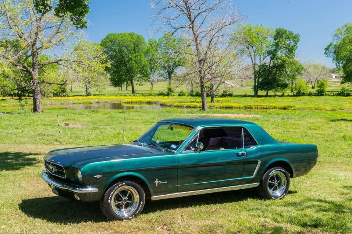 Dynasty Green 1965 Ford Mustang