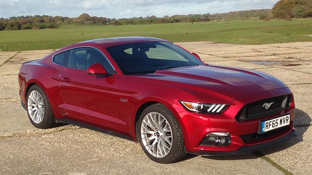 Ruby Red 2015 Ford Mustang