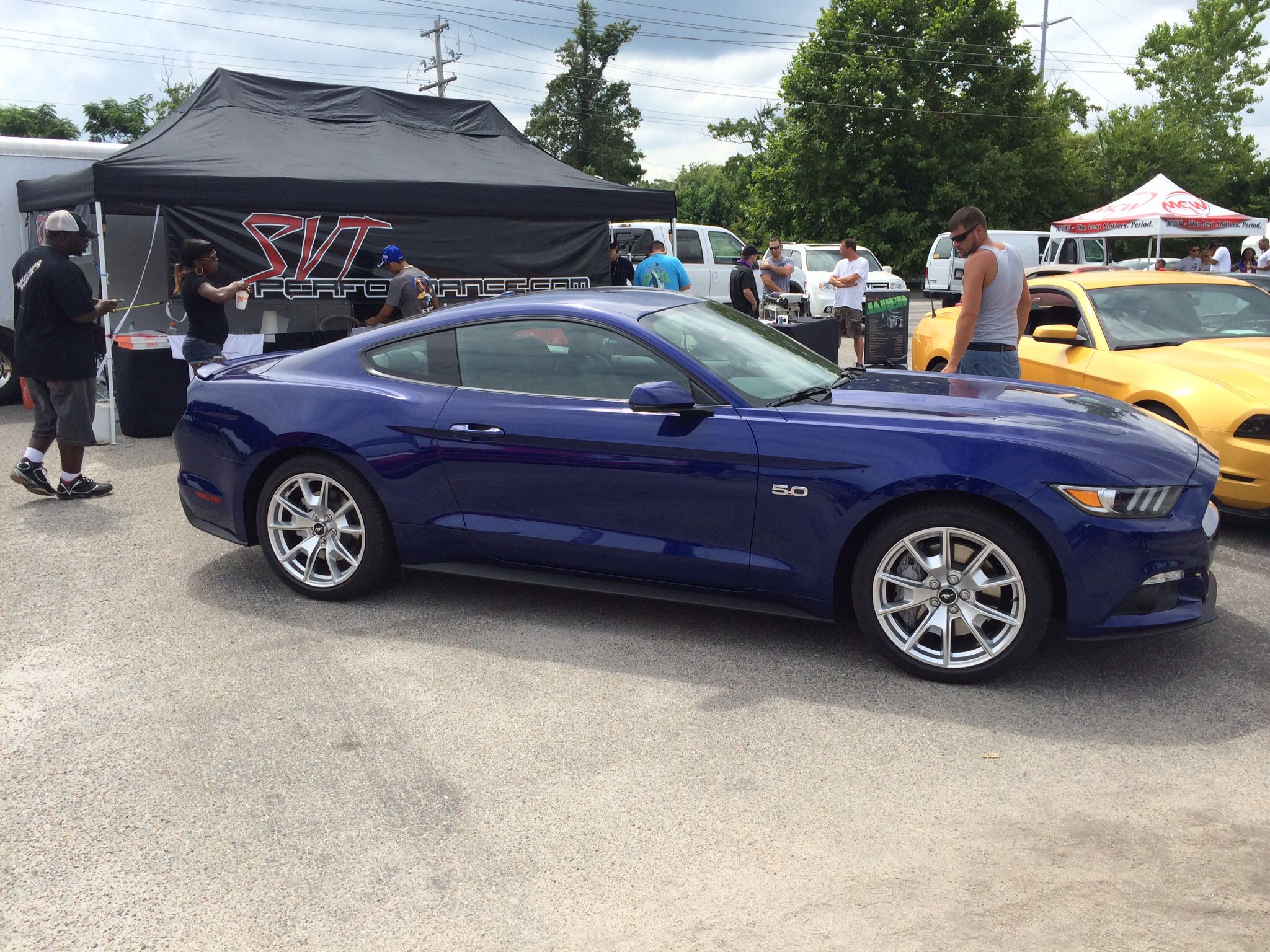 Kona Blue 2015 Ford Mustang