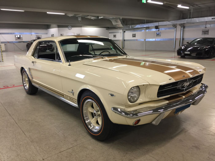 Springtime Yellow 1965 Ford Mustang