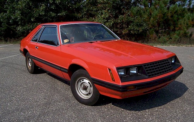 Bright Bittersweet 1983 Ford Mustang