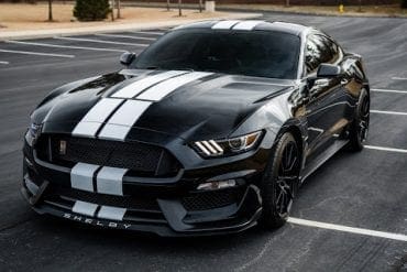 Black Mustang Colors