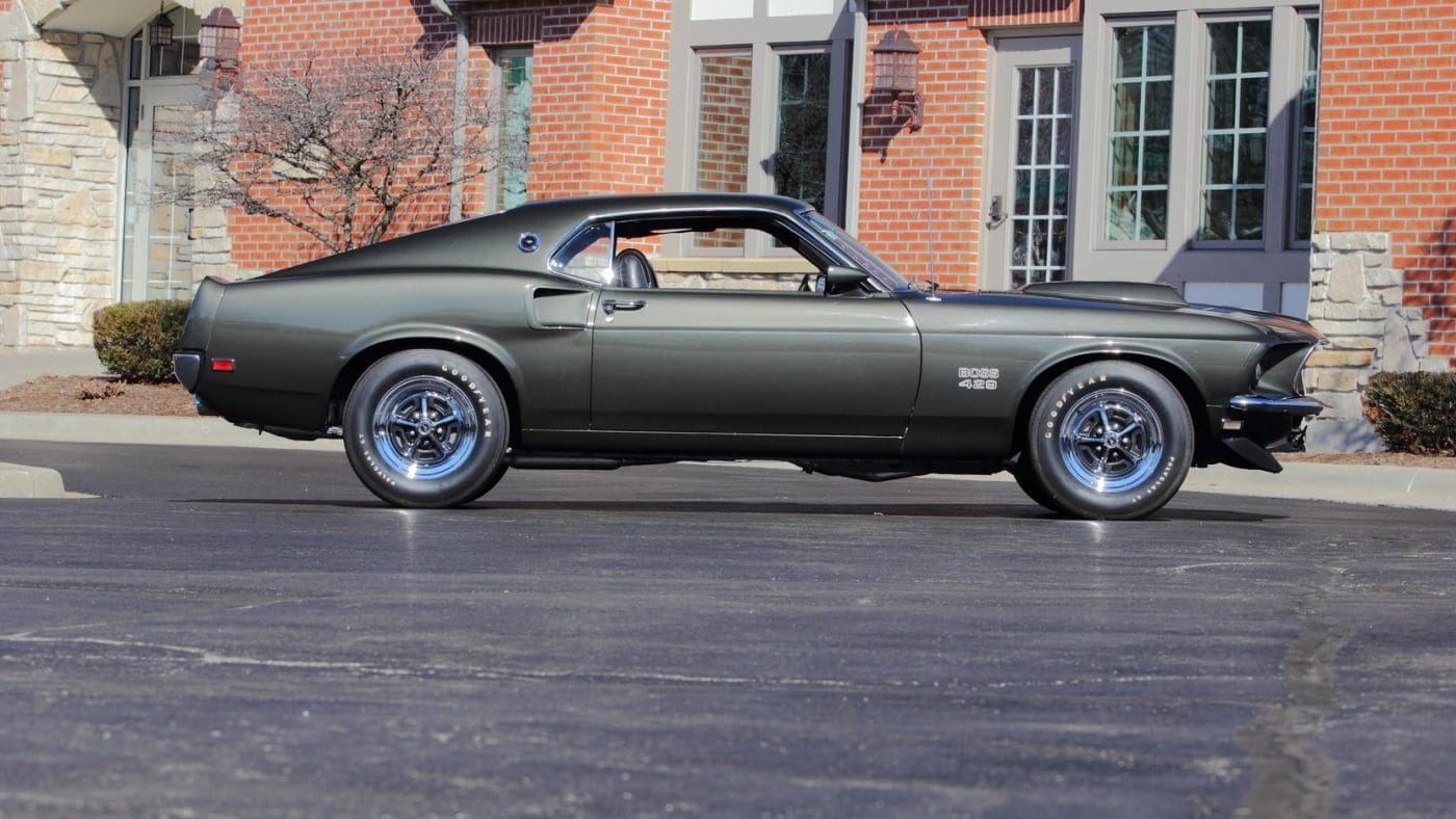 Black Jade 1969 Ford Mustang