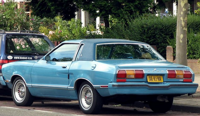 Bright Aqua 1978 Ford Mustang