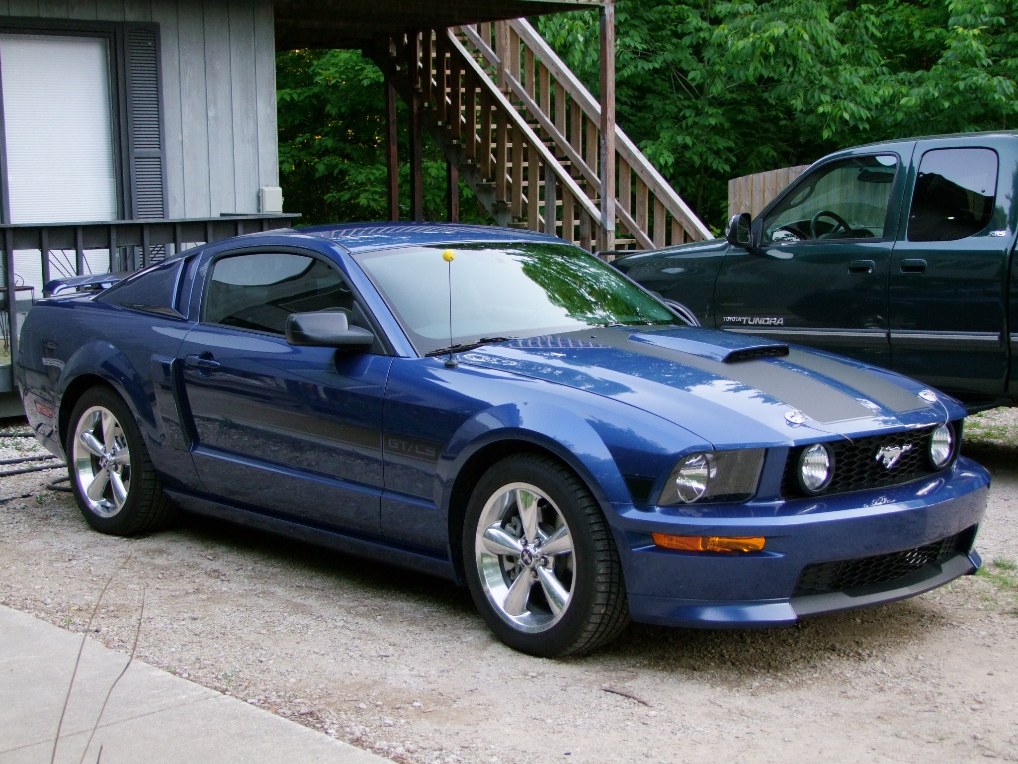 Windveil Blue 2008 Ford Mustang