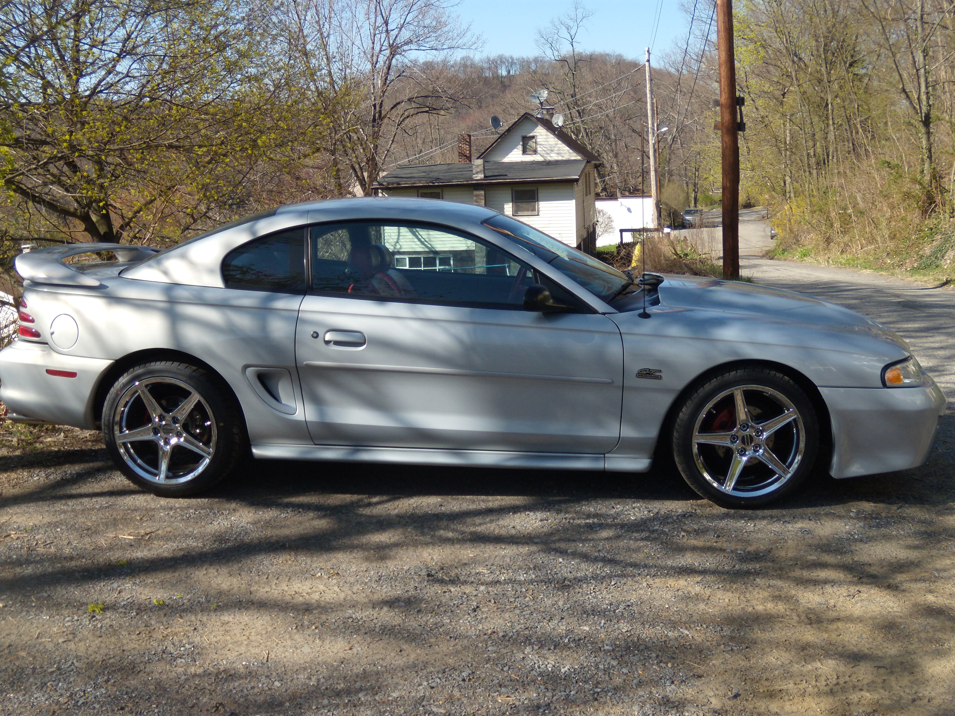 Opal Frost 1994 Ford Mustang