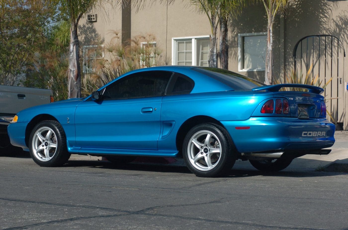 Atlantic Blue 1998 Ford Mustang