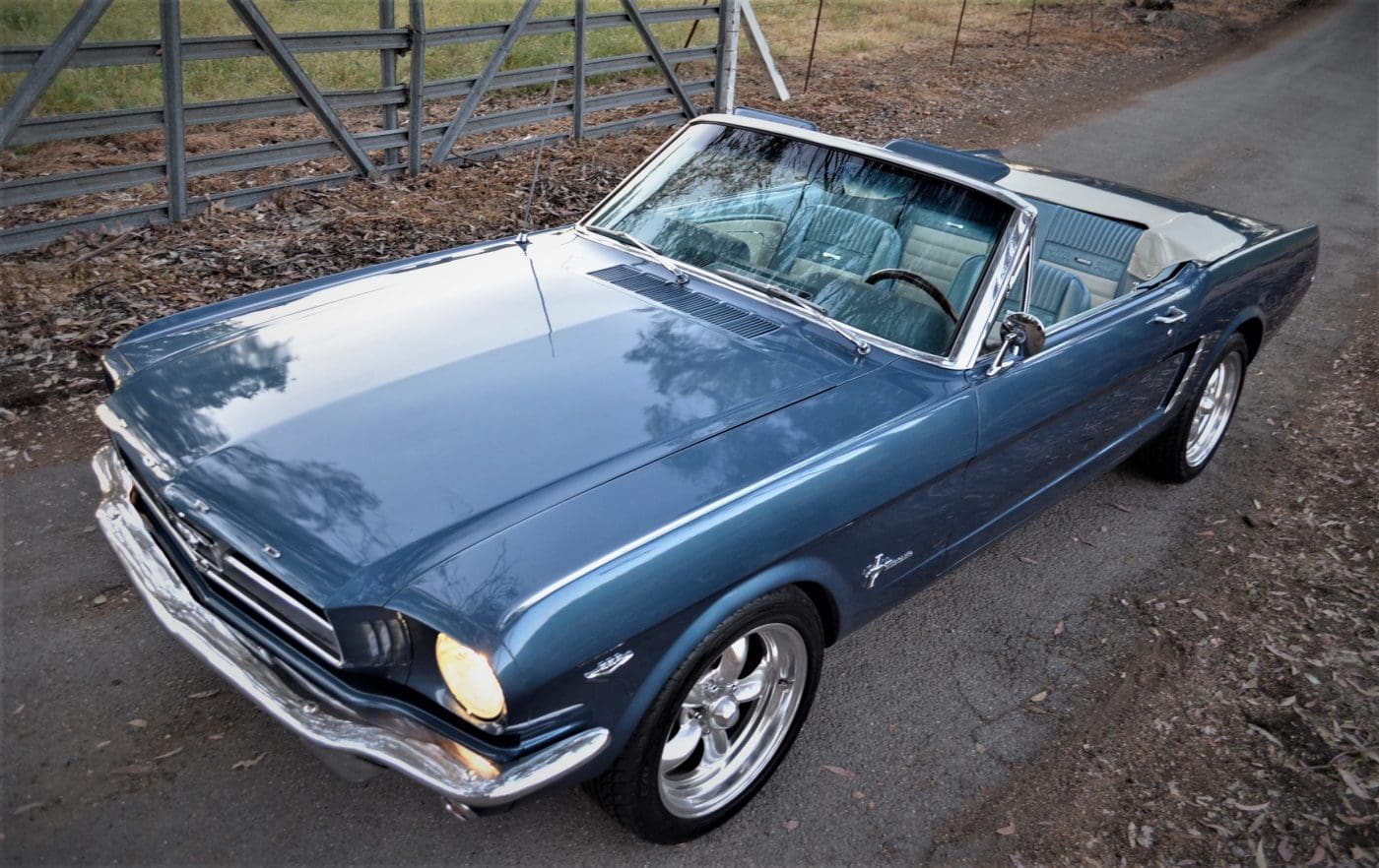 Guardsman Blue 1964 Ford Mustang