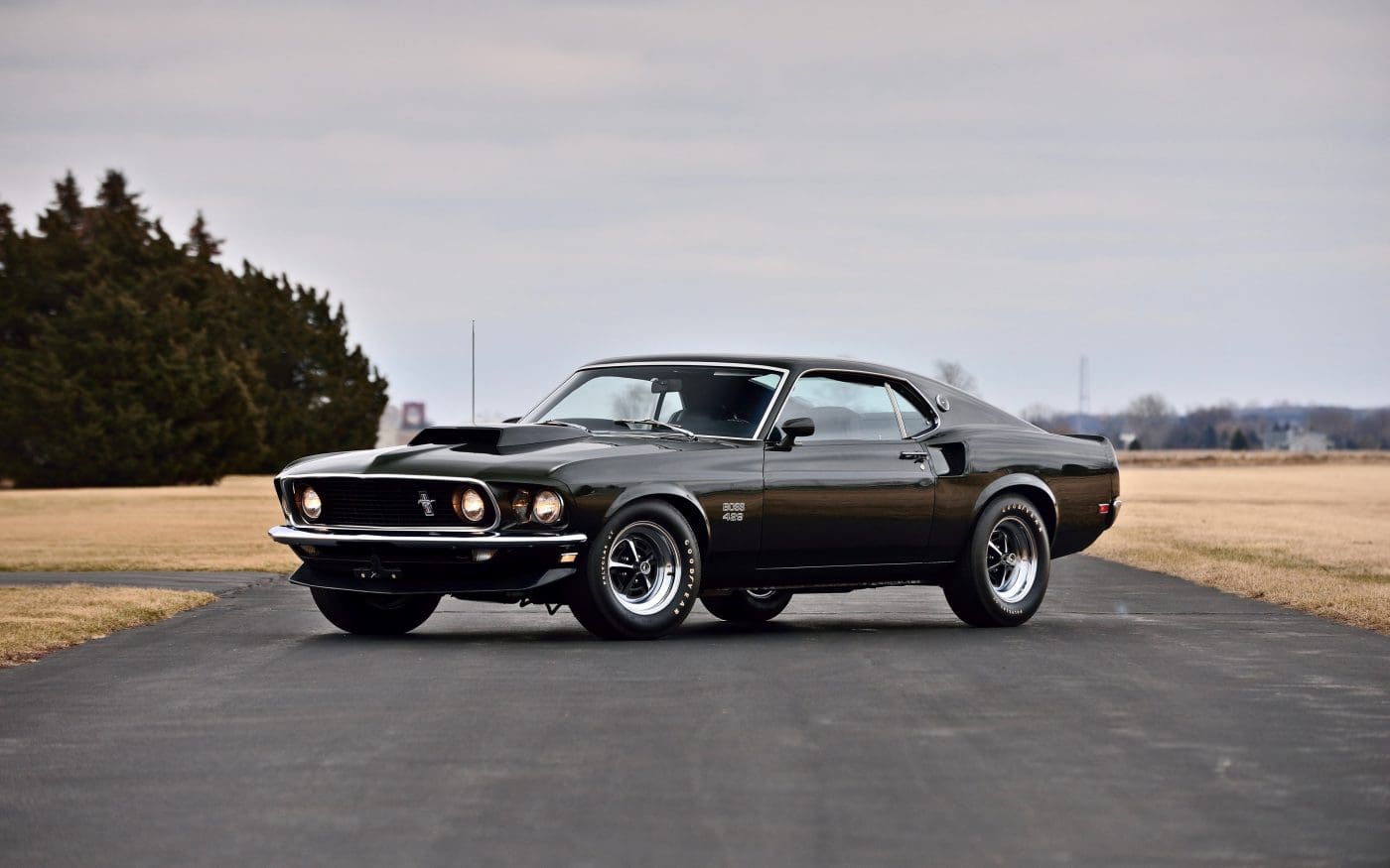 Black Jade 1970 Ford Mustang