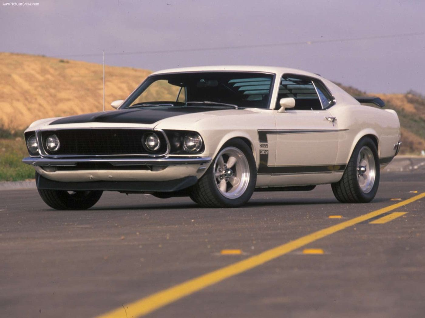 Lime Gold 1969 Ford Mustang