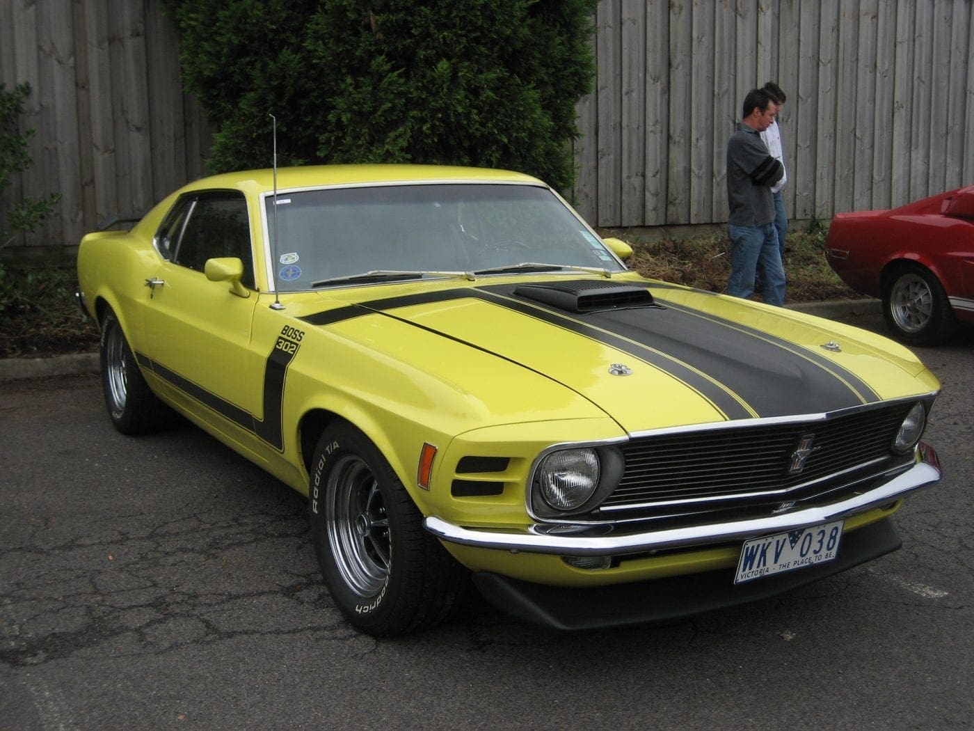 Bright Yellow (Grabber Yellow) 1970 Ford Mustang