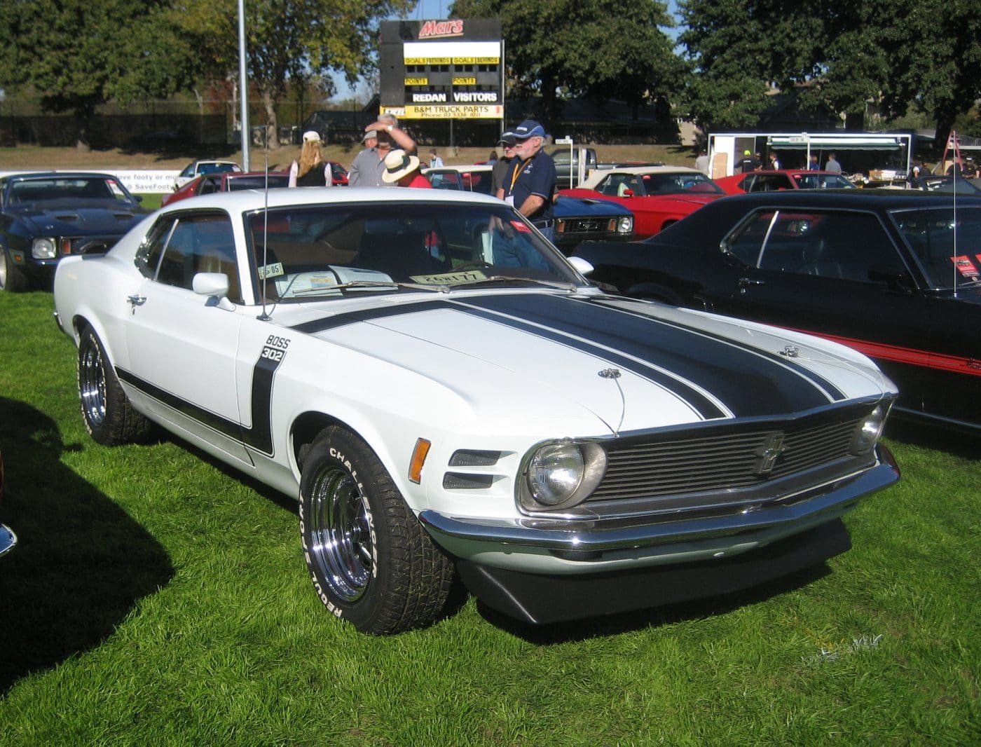 Wimbledon White 1970 Ford Mustang