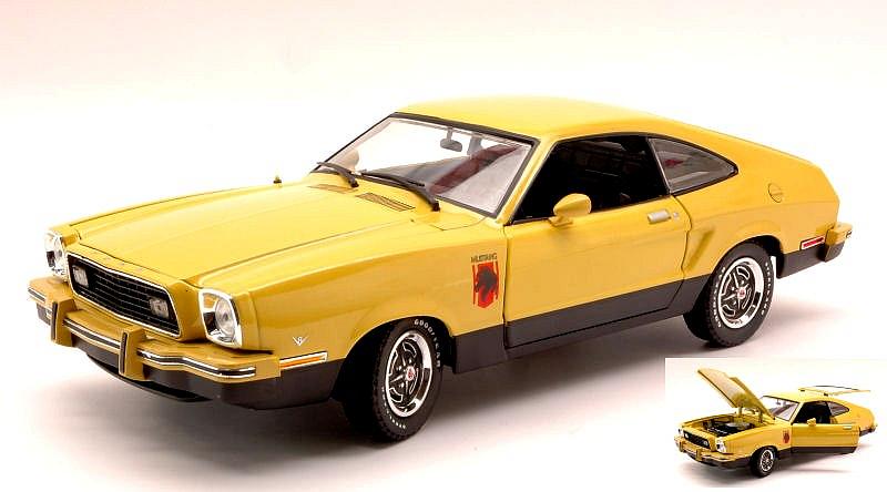 Bright Yellow 1976 Ford Mustang