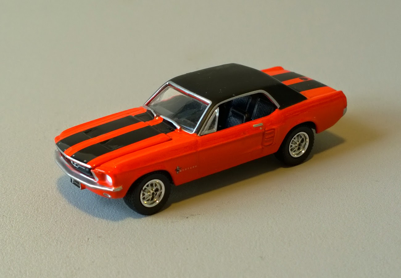 Aspen Red 1967 Ford Mustang