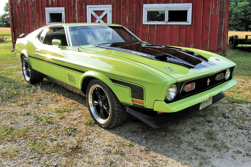 Grabber Lime 1971 Ford Mustang