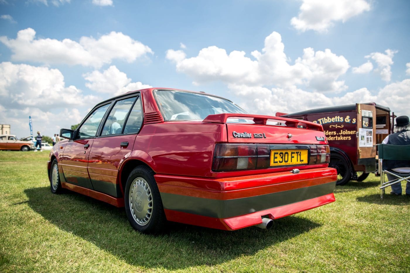 Bright Red 1989 Ford Mustang