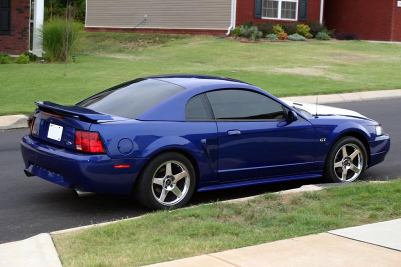 Sonic Blue 2002 Ford Mustang