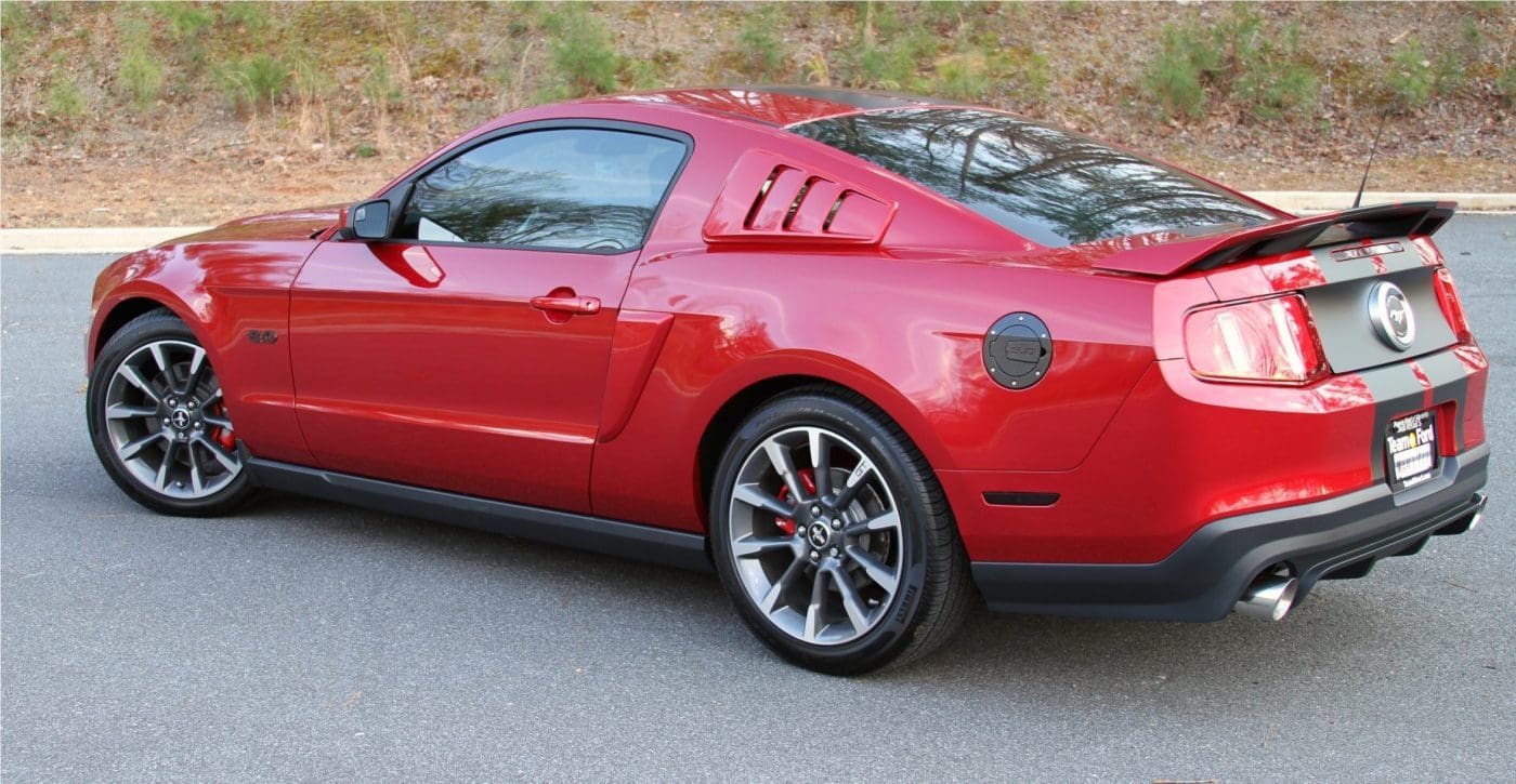 Red Candy 2012 Ford Mustang